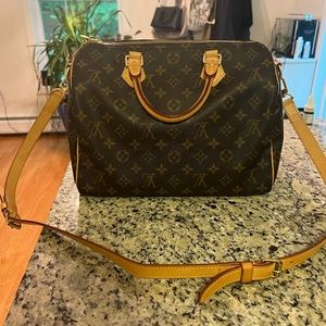 Louis Vuitton Monogram Speedy Bando 30